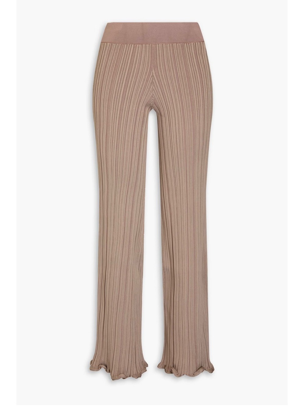 ACNE STUDIOS Ribbed-knit straight-leg pants in XXS NWT
